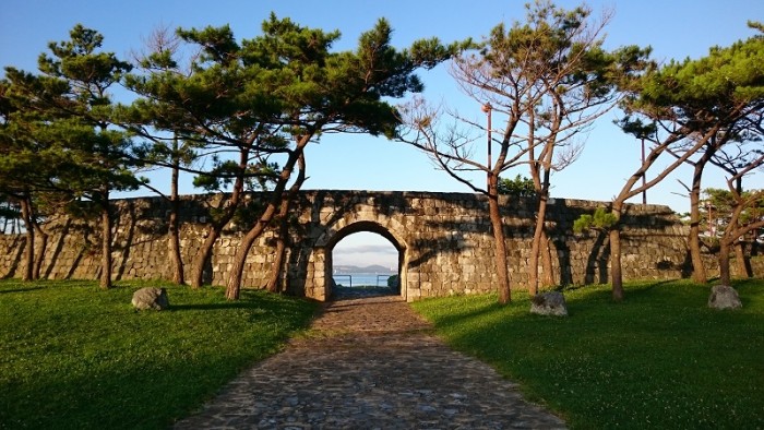 石積みアーチ